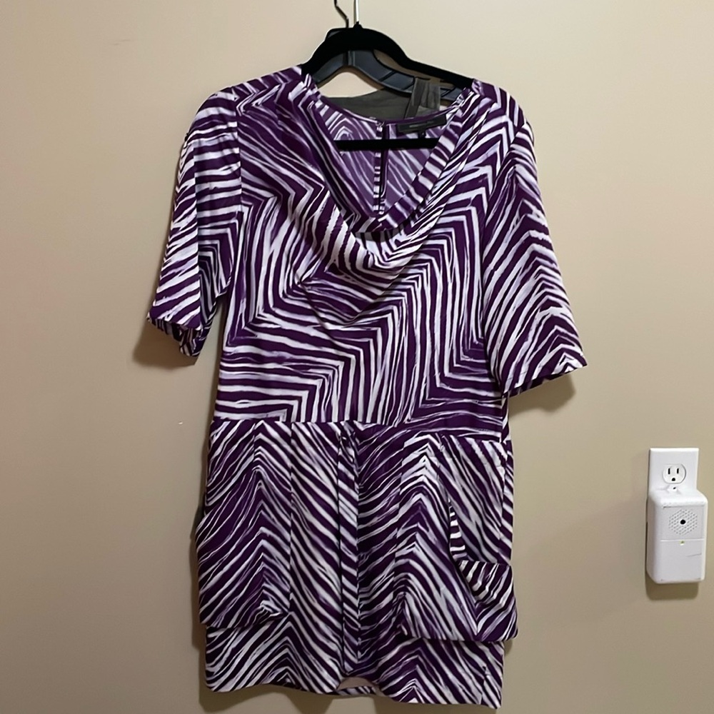 LSU faithful — show up on Game Day in your purple tiger striped dress!